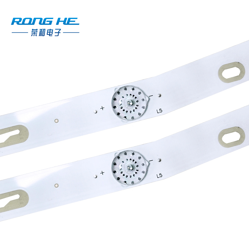 Tehdashinta MS-L1084, 6-valot 6V kolmiomaisella optisella linssillä (U-tyylillä) LED-taustavalokaistalla